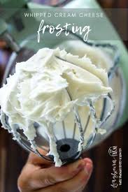 Whipped Cream Cheese Frosting Is A Delicious Addition To Any Dessert Fluffy Cream Cheese Frosting Whipped Cream Cheese Frosting Homemade Buttercream Frosting