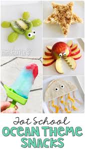 Tot School Ocean Mrs Plemons Kindergarten Ocean Theme Snacks Theme Snack Ocean Animals Preschool