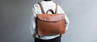 handmade leather briefcase backpack レザーバッグ バッグ レザー