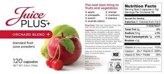 Ingredients For Your Fruits Juice Plus Fruit Nutrition Facts Nutrition Facts