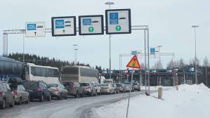 All border and customs inspections take place on board these trains in both countries. Nuijamaa Finland Circa Feb Stock Footage Video 100 Royalty Free 24804686 Shutterstock