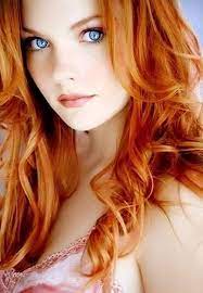 Brings out the brightness in her blue eyes, says ferrara. Pin By Gaetan On Beauty Red Hair Blue Eyes Pale Skin Hair Color Cool Hairstyles