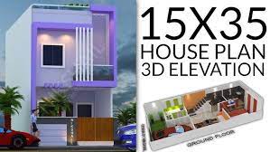 Home design plan 7x15m with 5 bedrooms. 15x30 House Plan With 3d Elevation By Nikshail Youtube