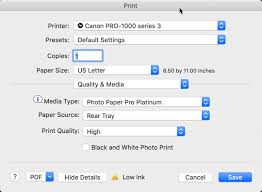 Still unable to set up your canon printer on the mac? Canon Pro 1000 Driver Tour Mac