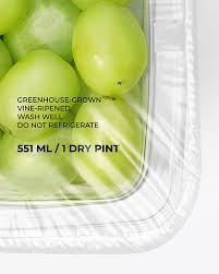 Download Clear Plastic Tray With Green Grapes Mockup In Tray Platter Mockups On Yellow Images Object Mockups