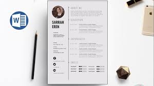 Each of these awesome word 2020 resume templates from envato elements has tons of professional and creative design options. Word Cv Template Buy Creative Resume Templates