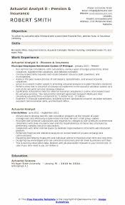 For members receiving a vrs retirement benefit. Actuarial Analyst Resume Samples Qwikresume