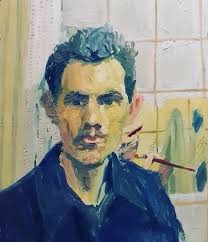 Konstnären Adrian Hackman har bland anat gjort affischen till vår  barnföreställning BERG 🏔️ Han har nu utställning på @svenssonpersson på  Brahegatan 4 i oktober