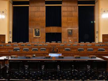 Inside the committee rooms where official testimonies are documented, AI generated