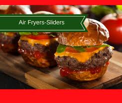 Air Fryer The Best Juiciest Sliders Hamburgers Loaded