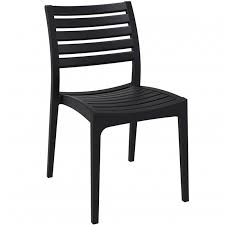 2xhome set of 2 white stackable contemporary modern designer wire plastic chairs with arms open back armchairs for kitchen dining chair outdoor patio bedroom accent balcony office work garden home. Black Plastic Garden Chair Sorano