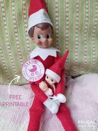 Elf On The Shelf Ideas It S A Girl Elf Baby Printable Girl Elf Elf On The Shelf Elf