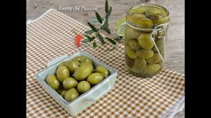 Olive In Salamoia Con Aceto Ricette Che Passione Youtube