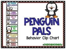 Penguin Pals Behavior Clip Chart
