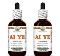 Ai Ye Alcohol-FREE Liquid Extract, Ai Ye, Mugwort (Artemisia Argyi) Leaf  Glycerite