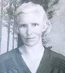 My maternal grandmother Anna Wyryha Romaniuk, 1944.