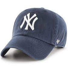 Men S 47 Navy New York Yankees Heritage Clean Up Adjustable Hat In 2020 New York Yankees 47 Brand Dad Hats