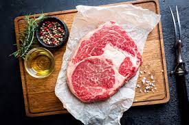 Remove steaks from marinade, allowing excess to drip off. Grass Fed British Rib Eye Steak Box John Sheppard Butchers