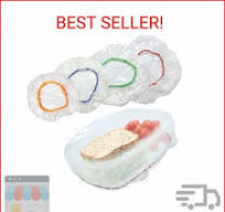 Culinary Elements Reusable Bowl Covers, 12 (Twelve)-Count, 4 Different Sizes wit | eBay
