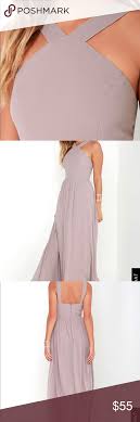 Air Of Romance Taupe Maxi Dress Lulus Style 264682 Taupe