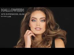 Halloween 90s Supermodel Makeup Tutorial Ft Emily Didonato Erin Parsons Maybelline New York Youtube 90s Makeup Look Supermodels Emily Didonato