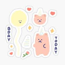 Rilakkuma huge teddy bears cute bedding baby memes kawaii plush gothic anime bear wallpaper korean. Korean Bear Stickers Redbubble