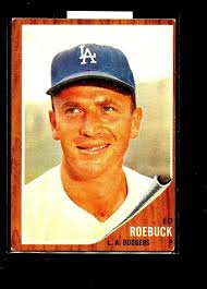 1962 TOPPS #535 ED ROEBUCK DODGERS EX E05944