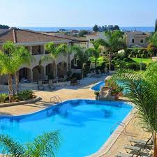 Aphrodite Sands Resort Set Around Beautifully Landscaped Gardens And Located 500 Meters Away From The Medi Hot Tub Landscaping Beach Resort Design Sands Resort