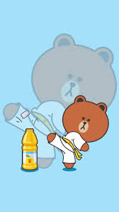 Pin Oleh Isabel Viegas Di Line Friends Bg Di 2020 Beruang Coklat Wallpaper Lucu Lucu