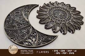 Download Free Laser Engraving Download Multilayer Cut File 5 Keychains Bundle Free Design Resources