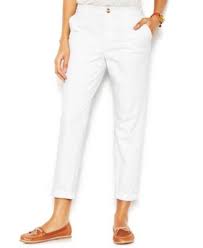Maison Jules Lou Lou Cropped Straight Leg Chino Pants Created For Macy S Reviews Pants Leggings Women Macy S Leggings Are Not Pants Pants Pants For Women