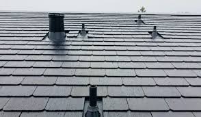 Keep in mind that this includes the cost of replacing the entire roof material in place of solar tiles. Tesla Solar Roof Installations Appearing In The Wild Pv Magazine Usa