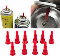 Amazon.com: Shinekoo 10 Piece Reusable Butane Nozzle Adapter ...