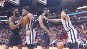 Check out the best of super slow motion phantom camera from the san antonio spurs vs. James Harden Shoves Dejounte Murray Who Doesn T Back Down Rockets Vs Spurs 2019 Nba Season Youtube