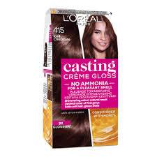 Casting creme gloss é a coloração sem amônia de l'oréal paris mais vendida no brasil. Kob L Oreal Paris Casting Creme Gloss 415 Marron Glace Matas