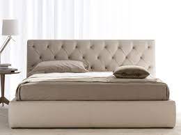 Dubai il letto in pelle di bolzan. Letto In Pelle Con Testiera Capitonne Tribeca By Berto Design Castello Lagravinese