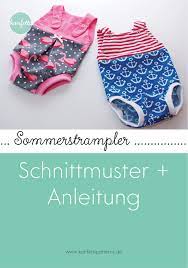 Hier in meinem onlineshop findest du über 100 verschiedene schnittmuster für damen, herren und kinder. Sommerstrampler Strampler Nahen Babykleidung Und Strampler