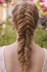 Wrap the fishbone braid you just made into a bun. 25 All Time And Fun Fishbone Braids Lovehairstyles Com Shoulder Hair Short Hair Styles Easy Hair Styles