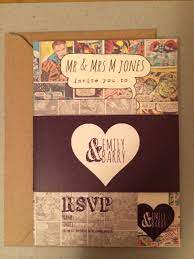 Our Comic Book Wedding Invitations Comic Wedding Invitations Comic Book Wedding Wedding Book