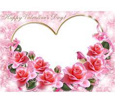Fiori Rosa Per San Valentino In 2020 Love Frames Valentines Frames Love Png