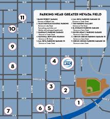 Greater Nevada Field Parking Map Greater Nevada Field