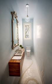 One great aspect of small bathrooms is the fact that a smaller room requires fewer furnishings. Long Narrow Room Powder Room Ideas Photos Houzz