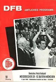 Tschammer pokal) ist ein seit 1935 ausgetragener fußball pokalwettbewerb für deutsche vereinsmannschaften. 1966 Dfb Pokal Final Wikipedia