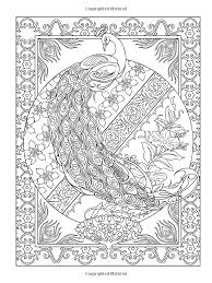 Creative Haven Peacock Designs Coloring Book Creative Haven Coloring Books Marty Noble Creative Haven 978048677 Boyama Kitaplari Boyama Sayfalari Desenler