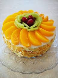 Genoise Aux Fruits Homemade Cakes Fruit Genoise Recipe