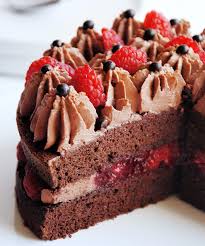 Layer Cake Chocolat Framboise Gateau Chocolat Framboise Chocolat Framboise Moelleux Chocolat Noisettes