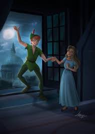 Pin By Aimee Smith On Wendy Peter Pan Peter Pan Disney Disney Fan Art