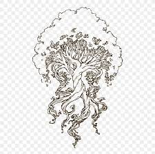 Celtic tree of life coloring page from celtic art category. Yggdrasil Drawing Sketch Coloring Book Tree Of Life Png 564x814px Yggdrasil Art Coloring Book Doodle Drawing
