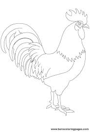 Coloring Rooster Rooster Painting Rooster Art Chicken Art