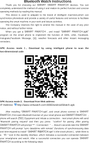 Cómo instalar un archivo apk · utiliza el enlace de descarga que aparece a continuación para descargar la aplicación smartwatch sw2 directamente . T501 Smartwatch User Manual Bluetooth Watch Instructions Target Union Technology Limted